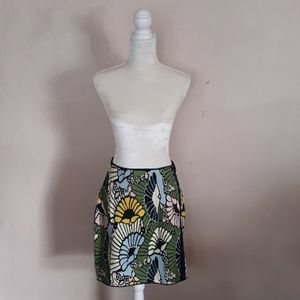 Rachel Roy floral sweater pencil skirt